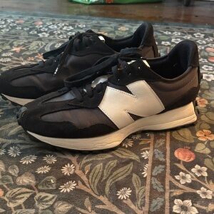 New Balance / Figs 327 Black and White Athletic Shoes